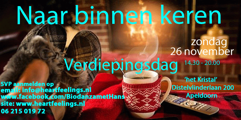 zo 26 november verdiepingsdansdag ‘Naar binnen keren’